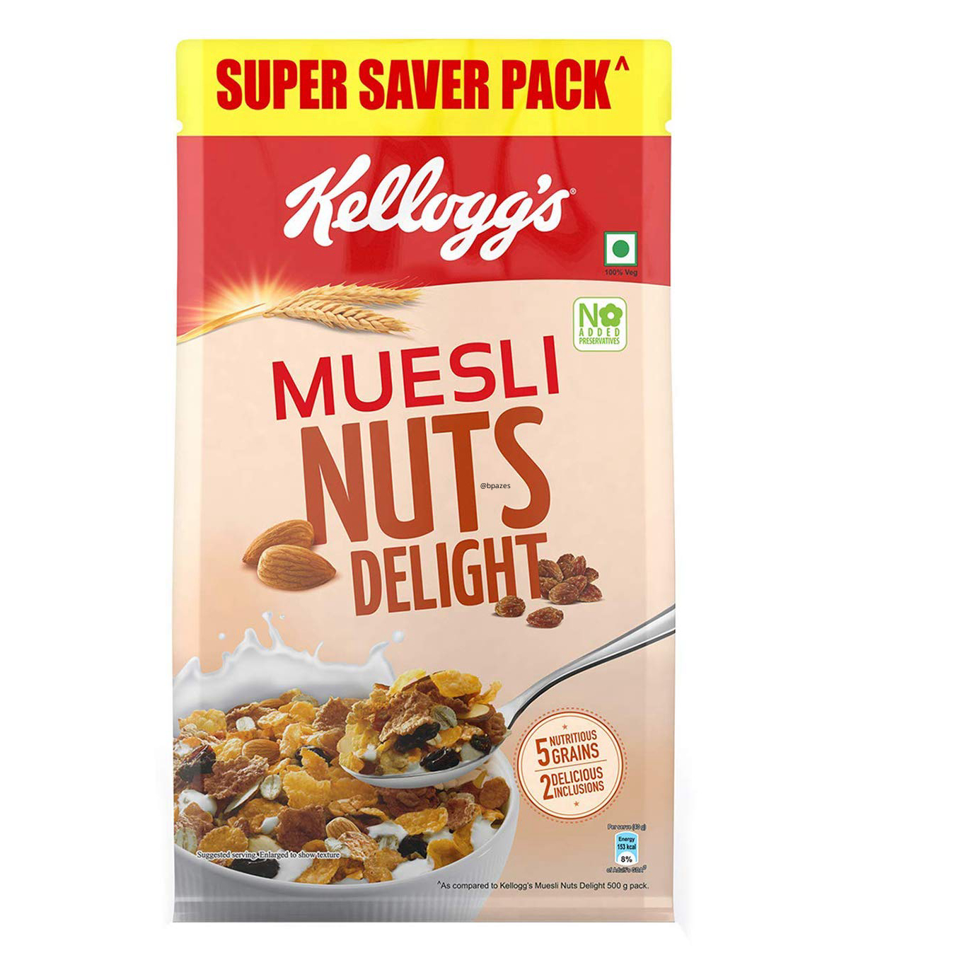Kellogg's Extra Muesli Fruit & Nut 750gm Buy Kellogg's Extra Muesli Fruit & Nut 750gm Online at